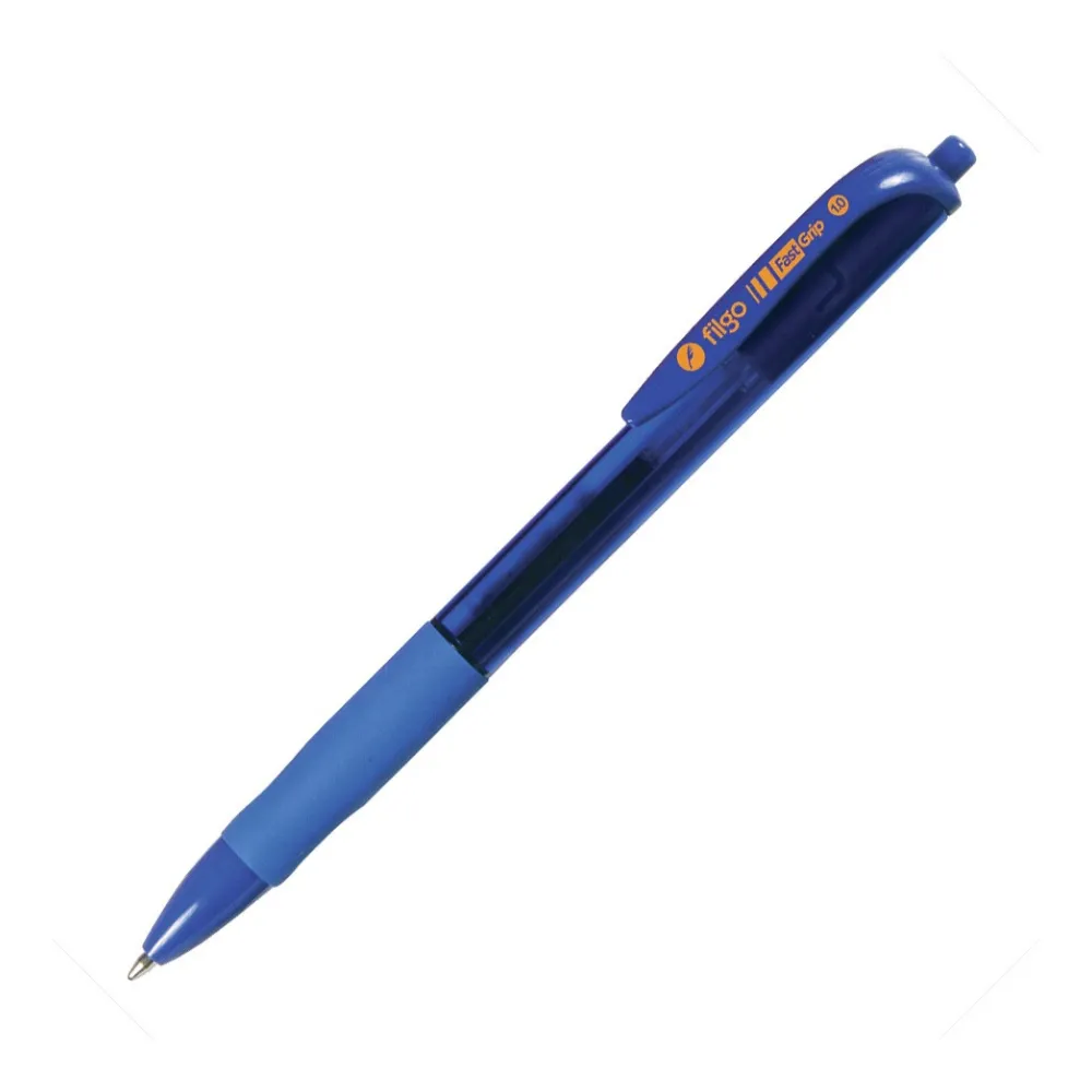 🔵Bolígrafo retráctil Fastgrip azul 1.0 mm