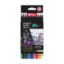 🔵Lápices de colores Black & White x12