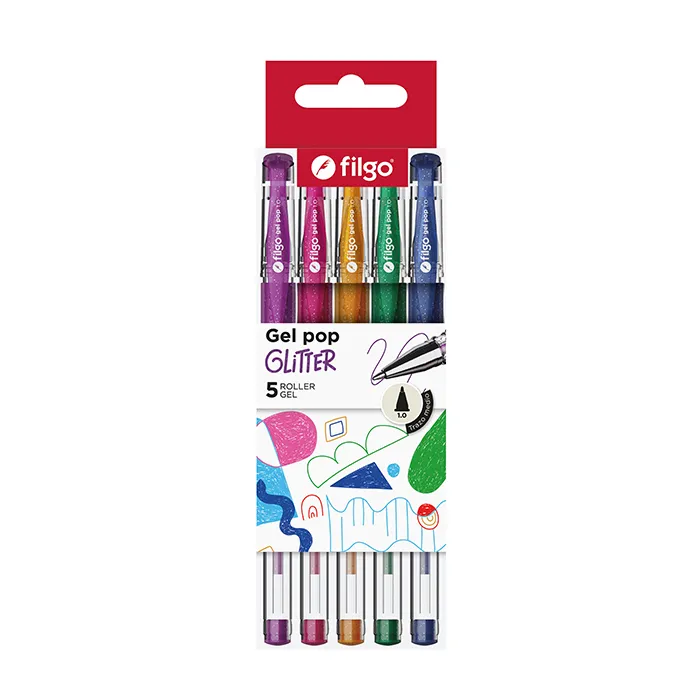🔵Rollers de gel Tutti Pop x4 colores glitter