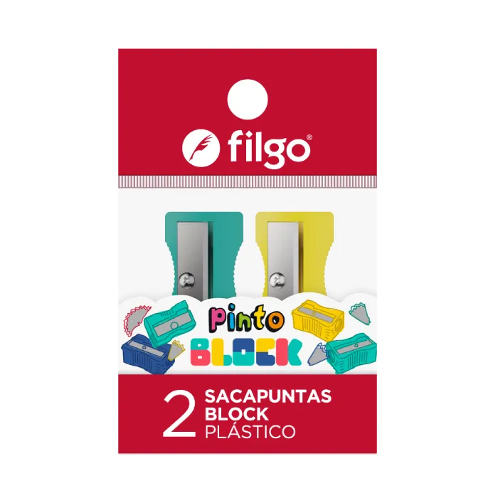 🔵Sacapuntas Pinto x2
