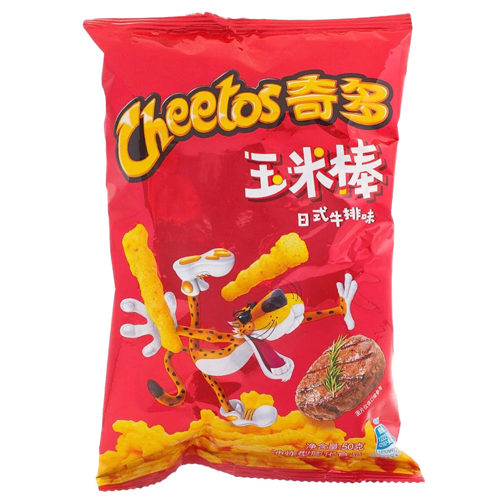 Cheetos sabor carne estilo japonés 50g