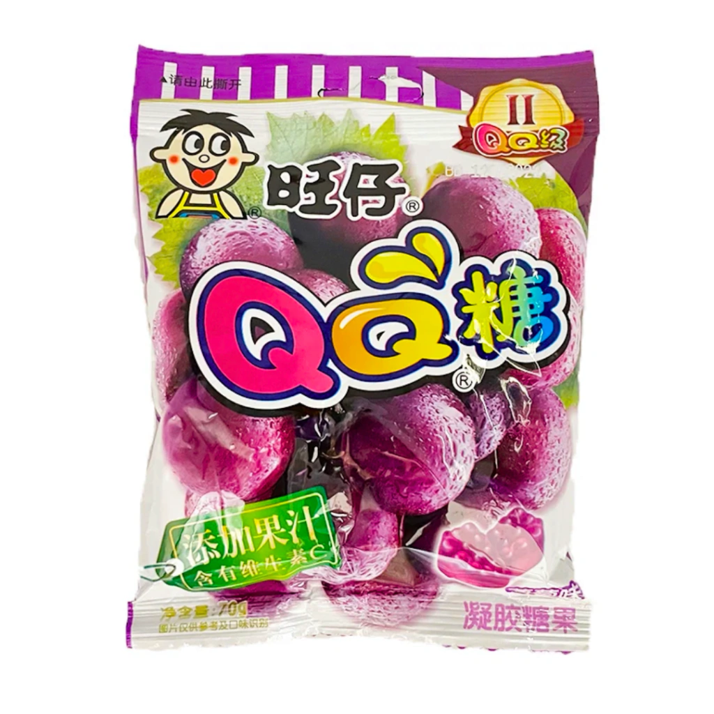 Gomitas want want sabor uva 20g