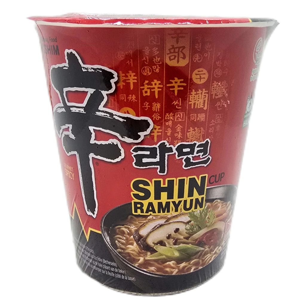 Shin ramen fideos coreanos picantes 68g
