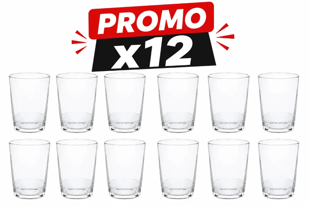 🔵Promo vasos Point Durax x12