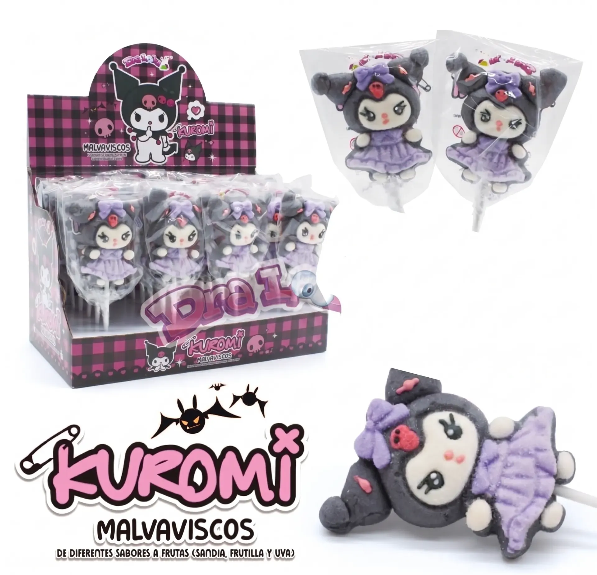 Malvaviscos Kuromi