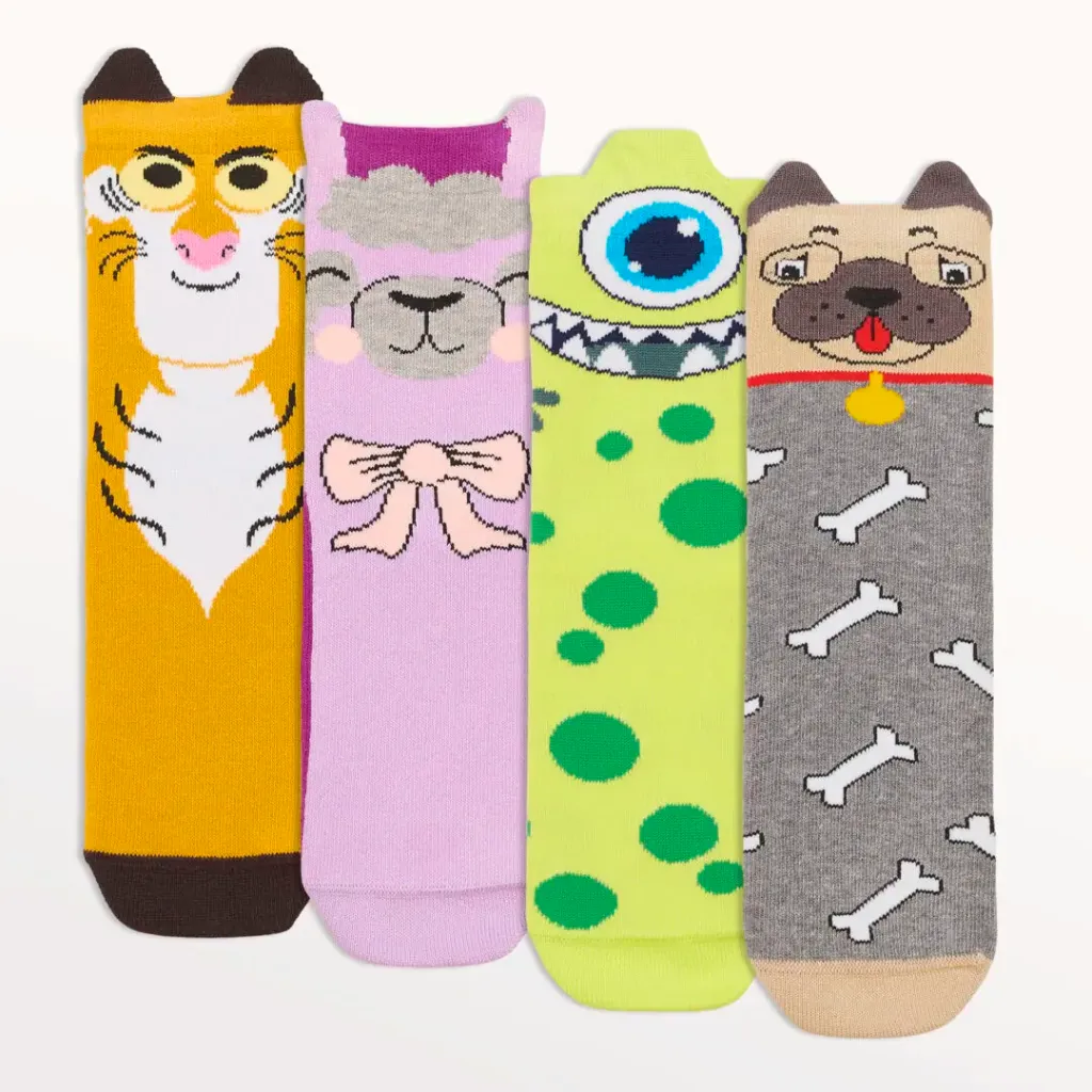 Medias casual 3D talle 4 Floyd