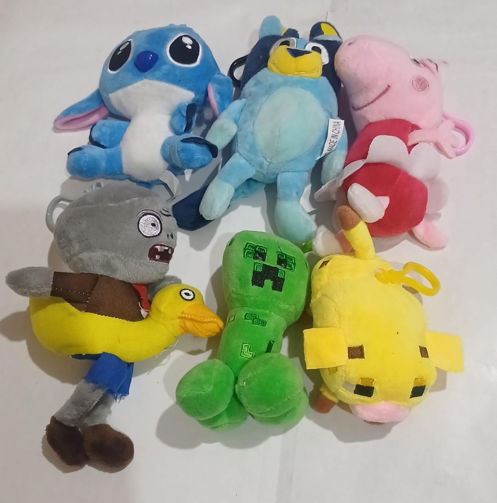 Llavero peluche personajes