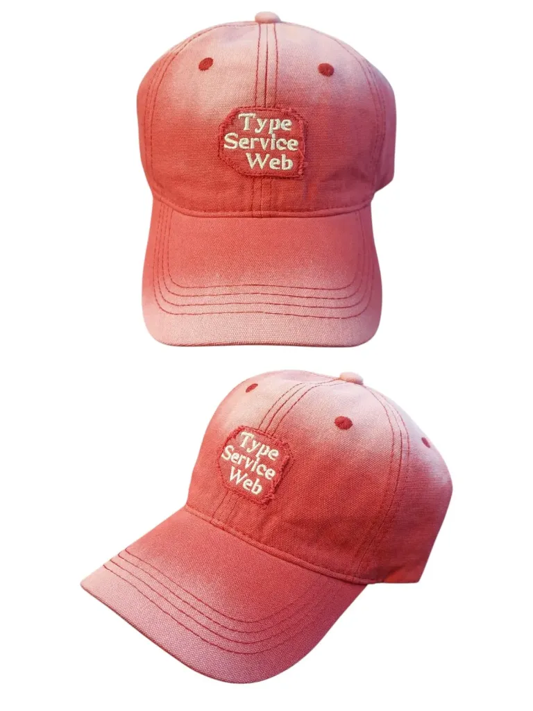 Gorra Curva Type Service Web