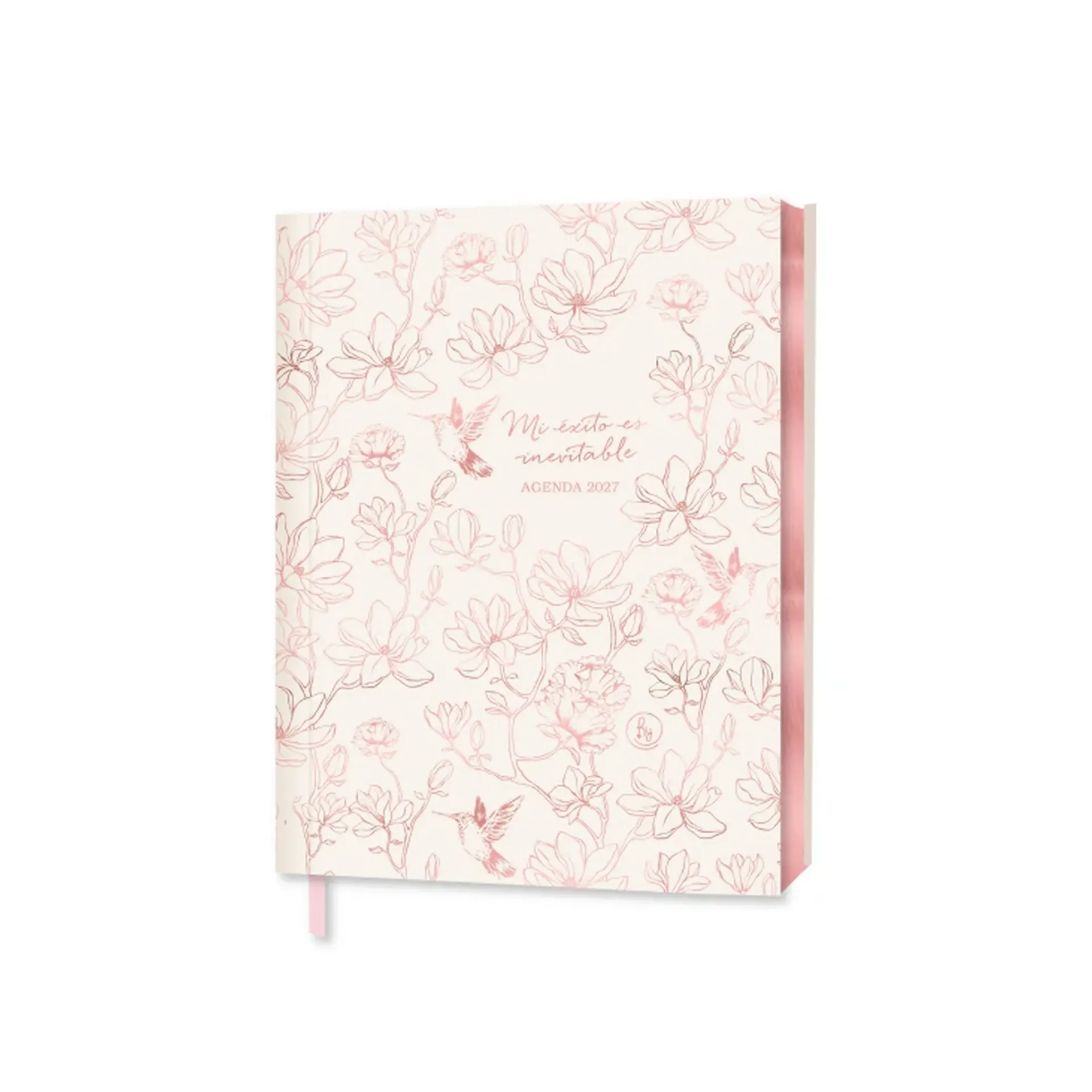 Agenda 2 días por página 2027 Deluxe 15x21xcm