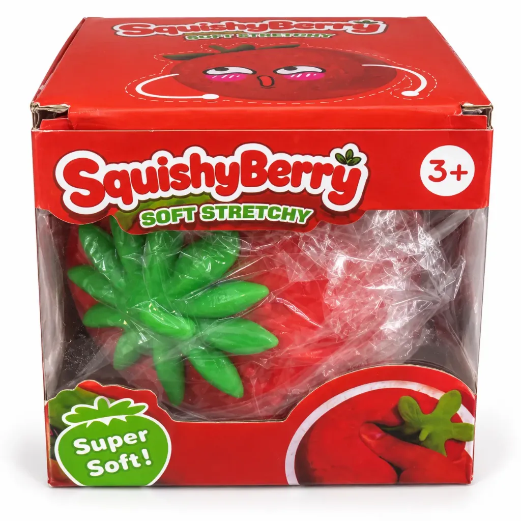 🔵Squishy frutilla XL