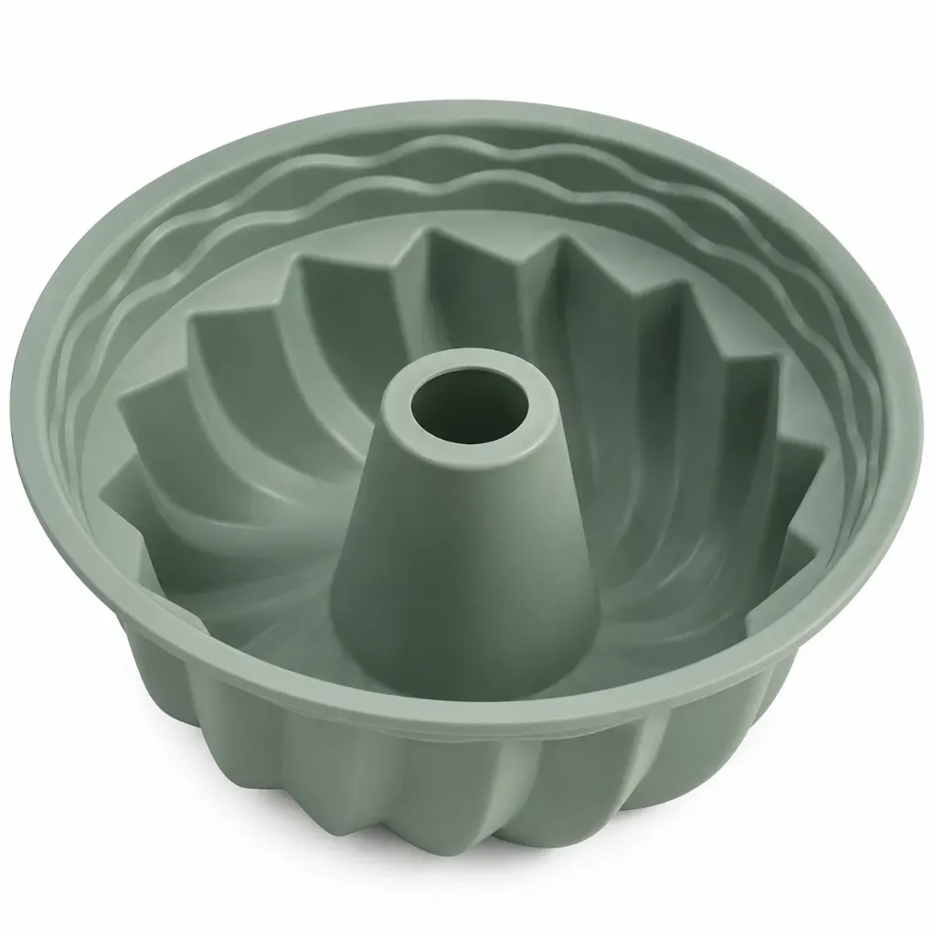 Savarín silicona 23x9cm Carol (Verde)