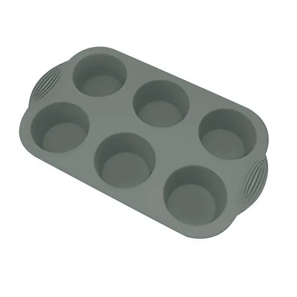 Molde silicona muffins 30x18x3,6cm Carol