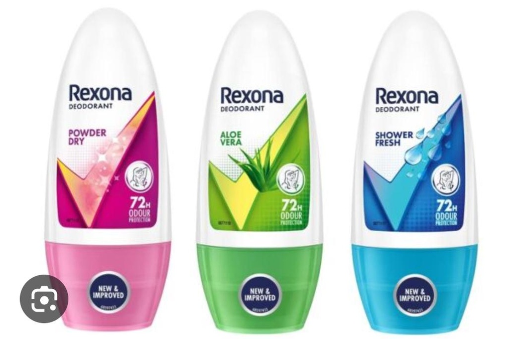 🔵DESODORANTE ROLL ON REXONA 48HS (Negro)