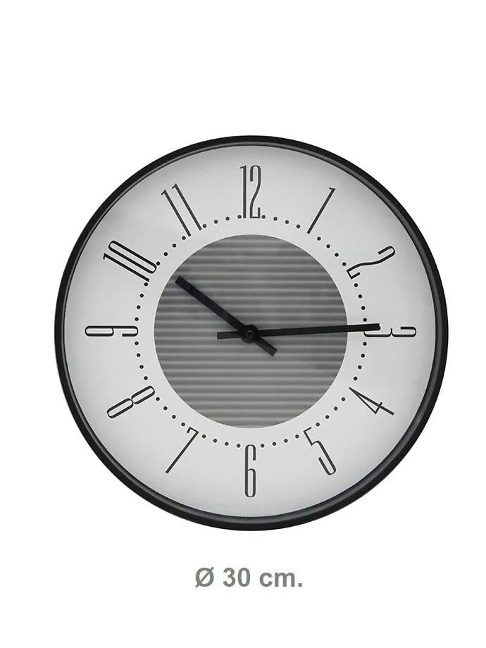 Reloj de pared redondo 30cm