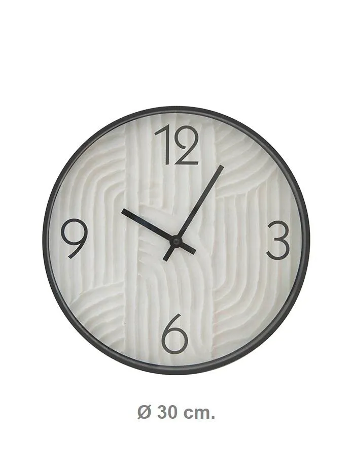 Reloj de pared redondo 4números VGO