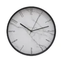 Reloj de pared redondo negro 30cm VGO
