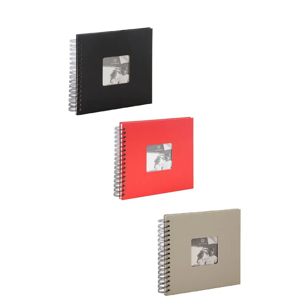 [PG2121] Álbum fotos pergamino anillado 40hojas 21x21cm