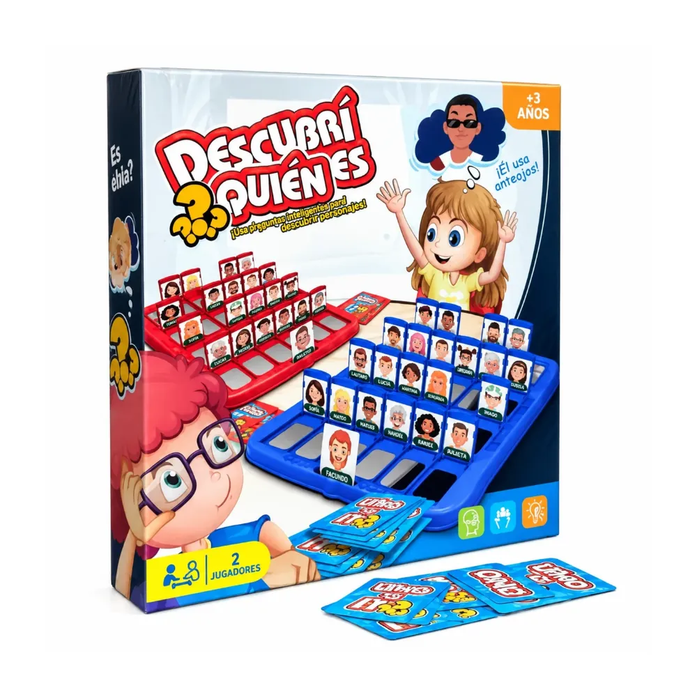 Juego de mesa descubrí quién es