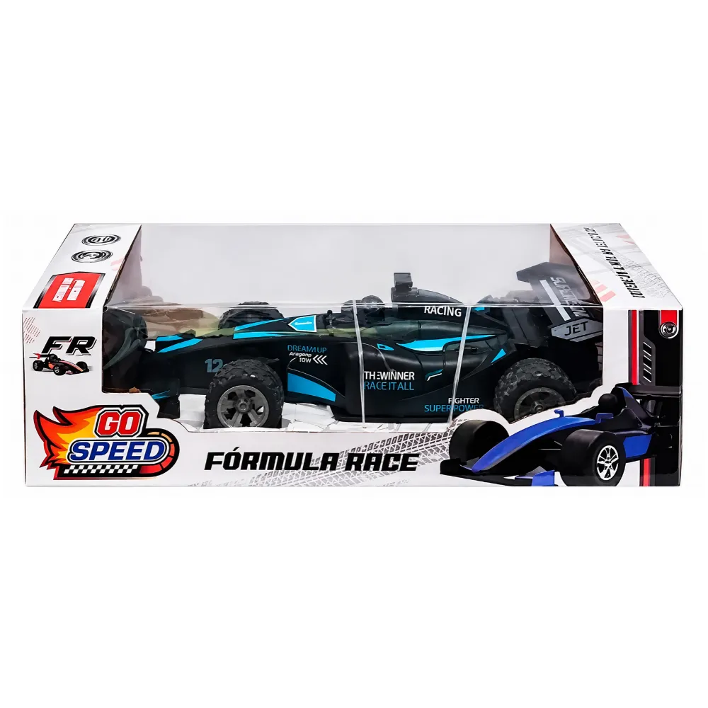 Auto Go Speed fórmula race radio control con volante