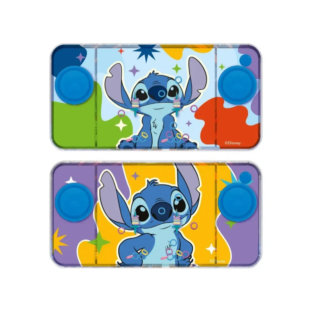 Stitch juego de agua embocar aros