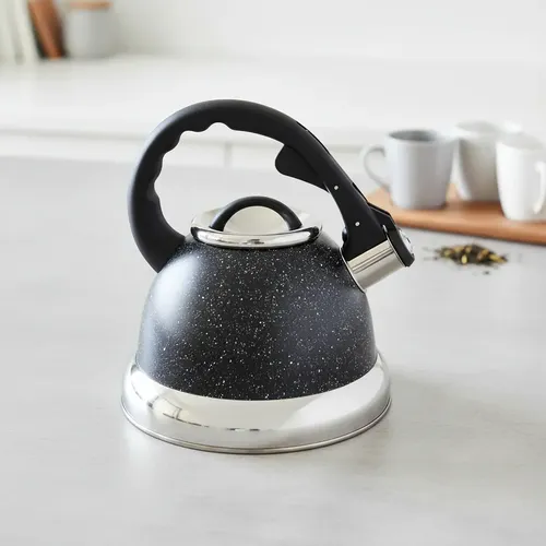 Pava silbadora acero inoxidable tipo mármol 3.2L The Kitchen