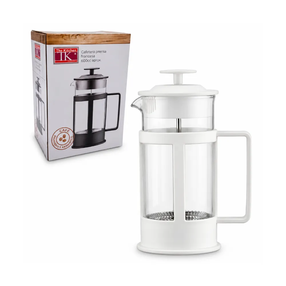 Cafetera prensa francesa 600ml The Kitchen