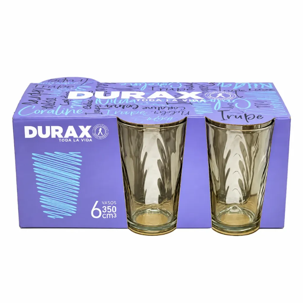 Vaso Coraline Six-Pack Durax
