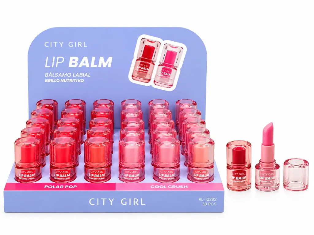 Bálsamo labial nutritivo City Girl (Polar Pop)