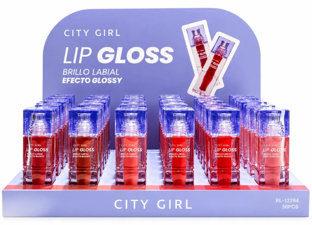 Lip oil efecto glossy City Girl (Crimson Spark)