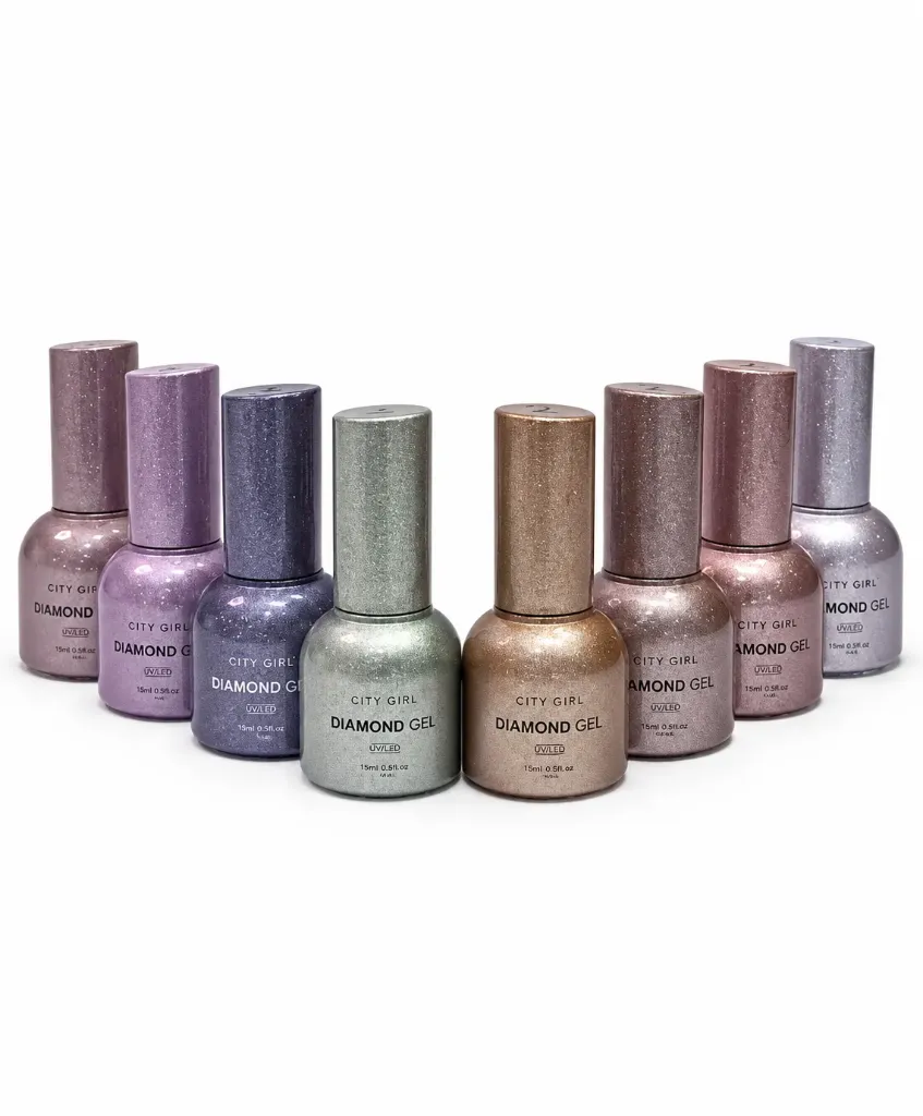 Esmalte UV/LED Diamond gel 10ml City Girl (4)