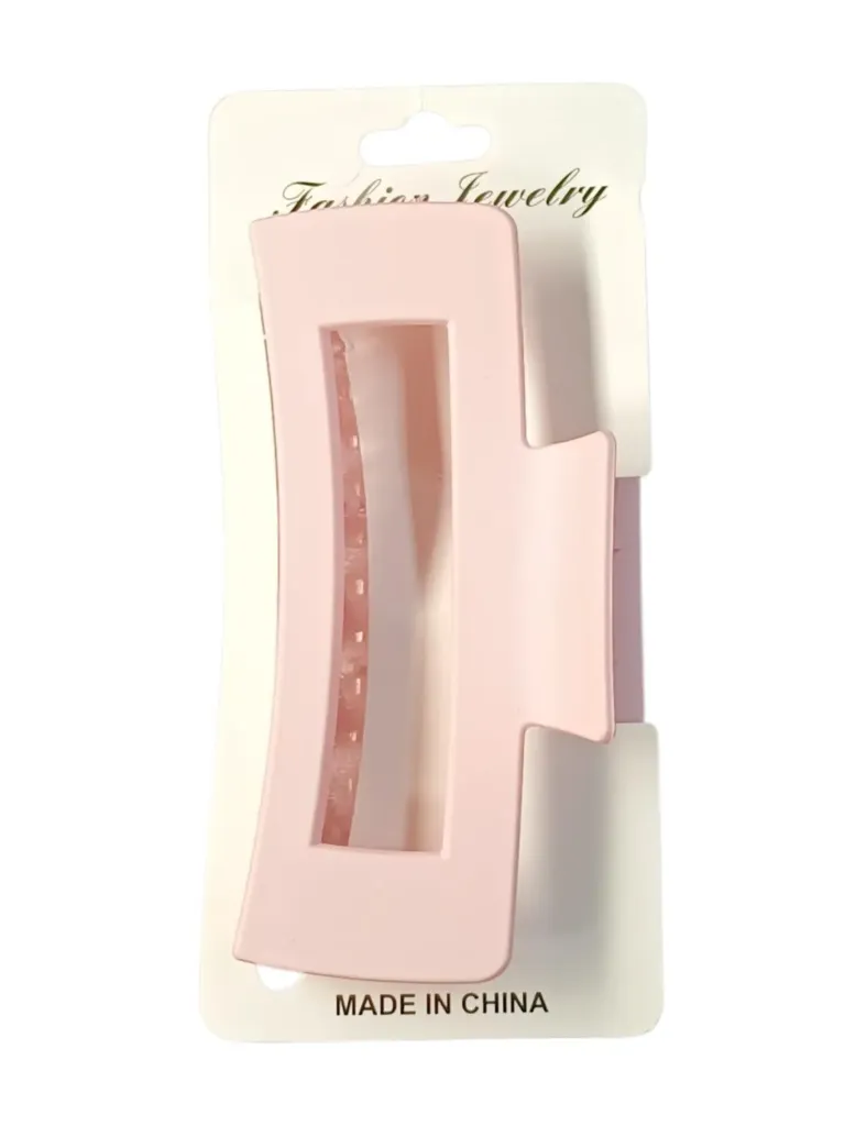 [ART4978] Broche para pelo rectangular pastel grande