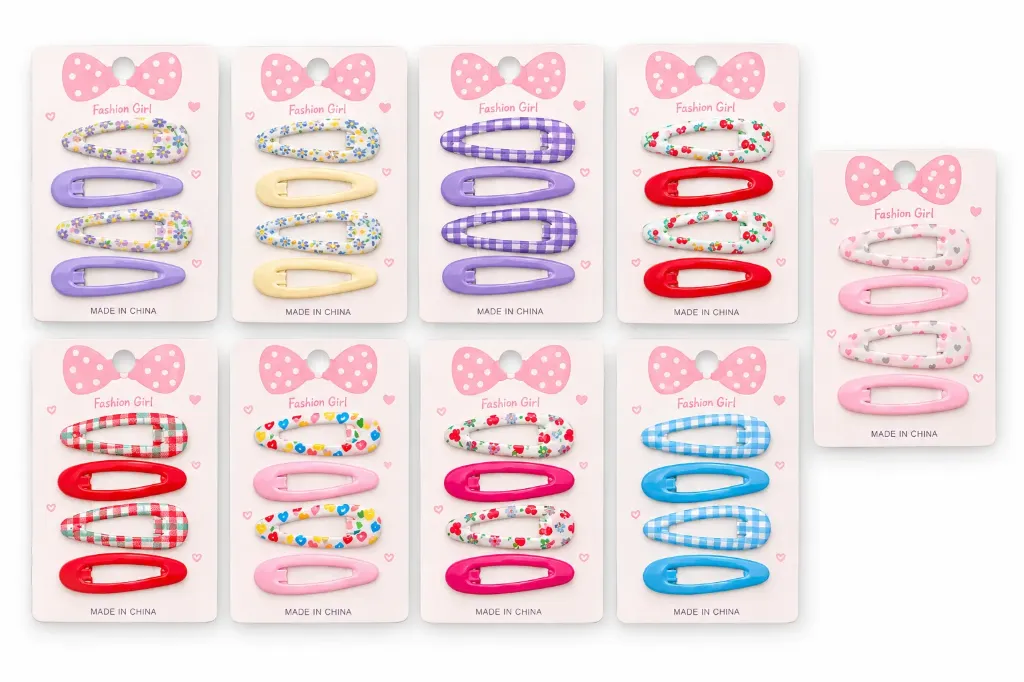 [ART5038] Prensitas tic tac x4 estampados