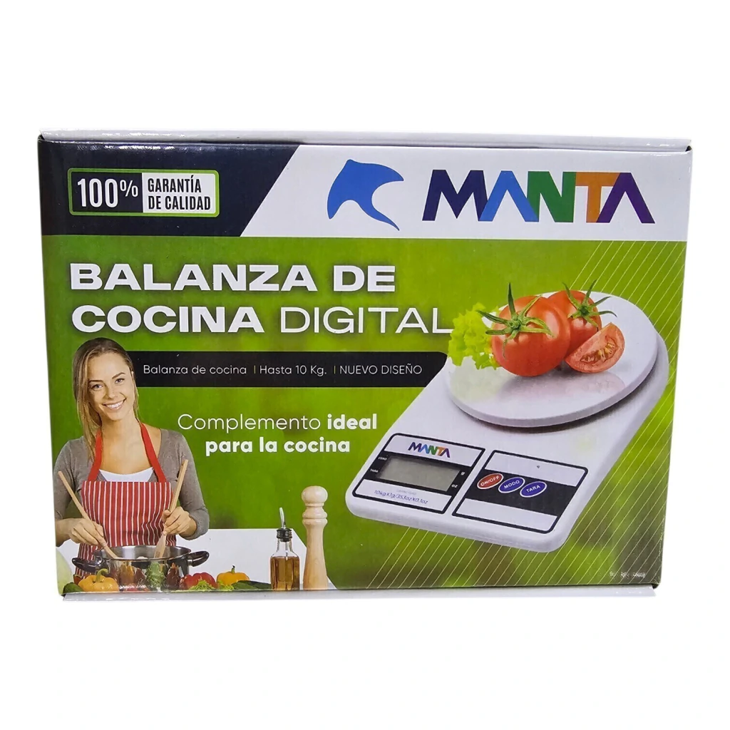 [ART5040] Balanza cocina Manta 10Kg