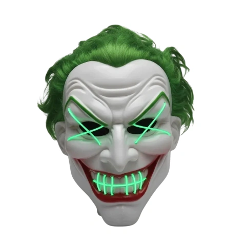 Máscara joker led