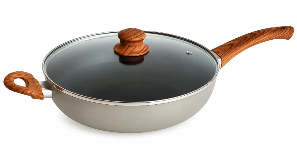 🔵Wok con tapa 26cm Carol