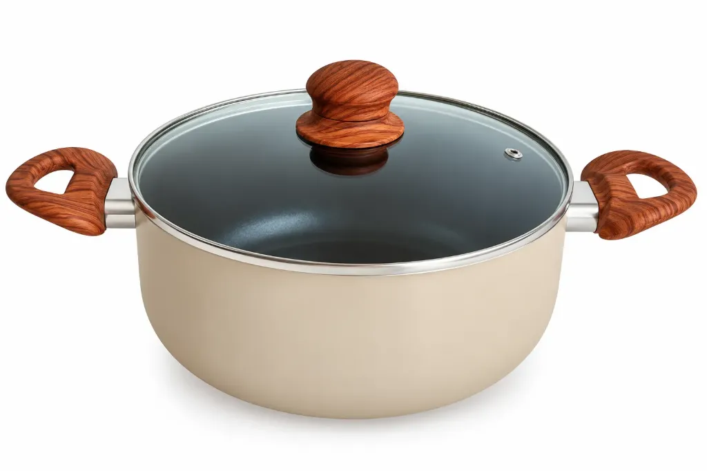 🔵Cacerola 24cm antiadherente Carol