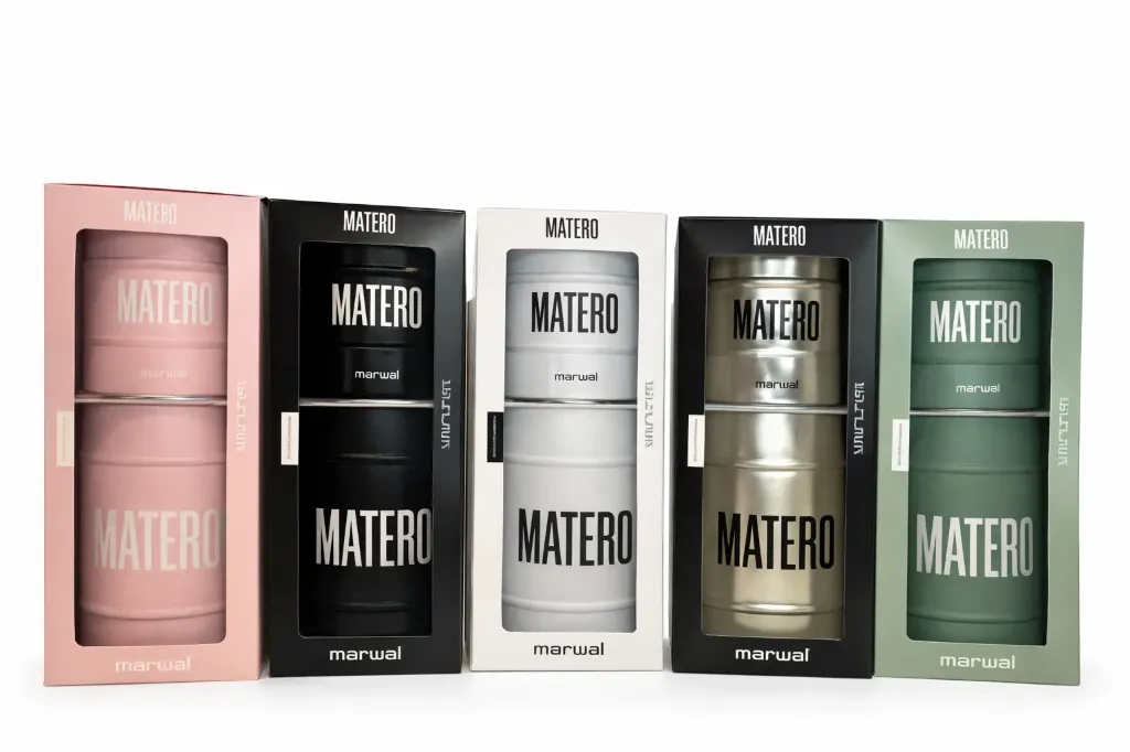 Juego de latas matero surtido con packing