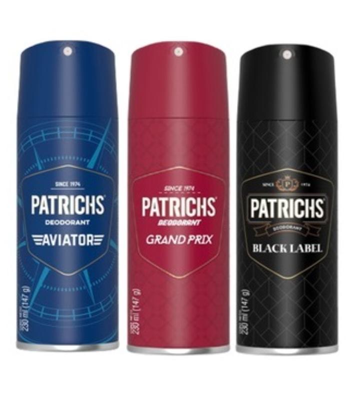 🔵Desodorante Aerosol Patrichs
