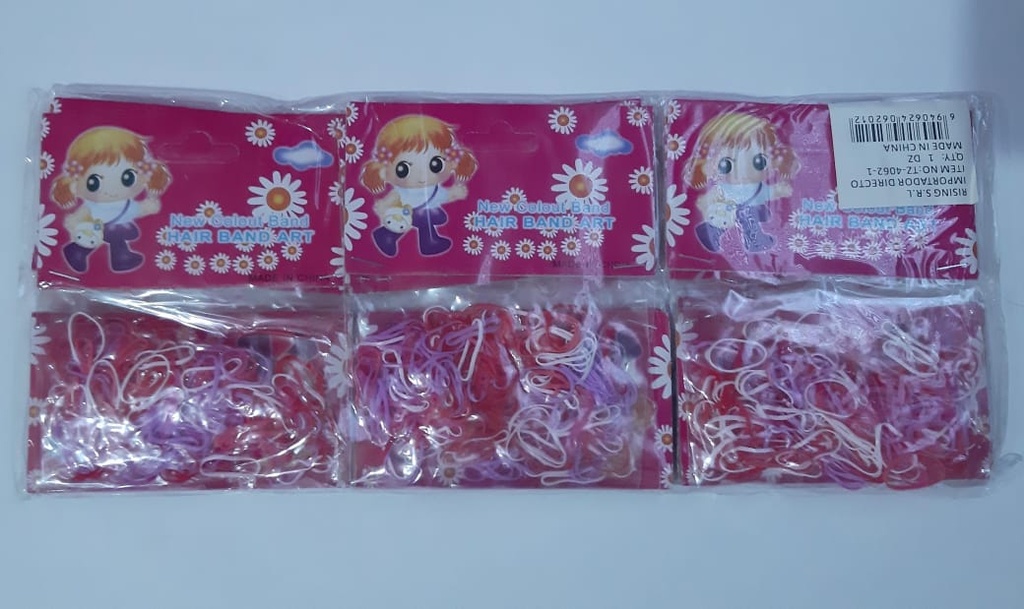Gomitas De Pelo Elasticas Para Trenzas
