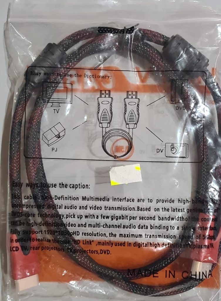 Cable HDMI Reforzado 1.5M