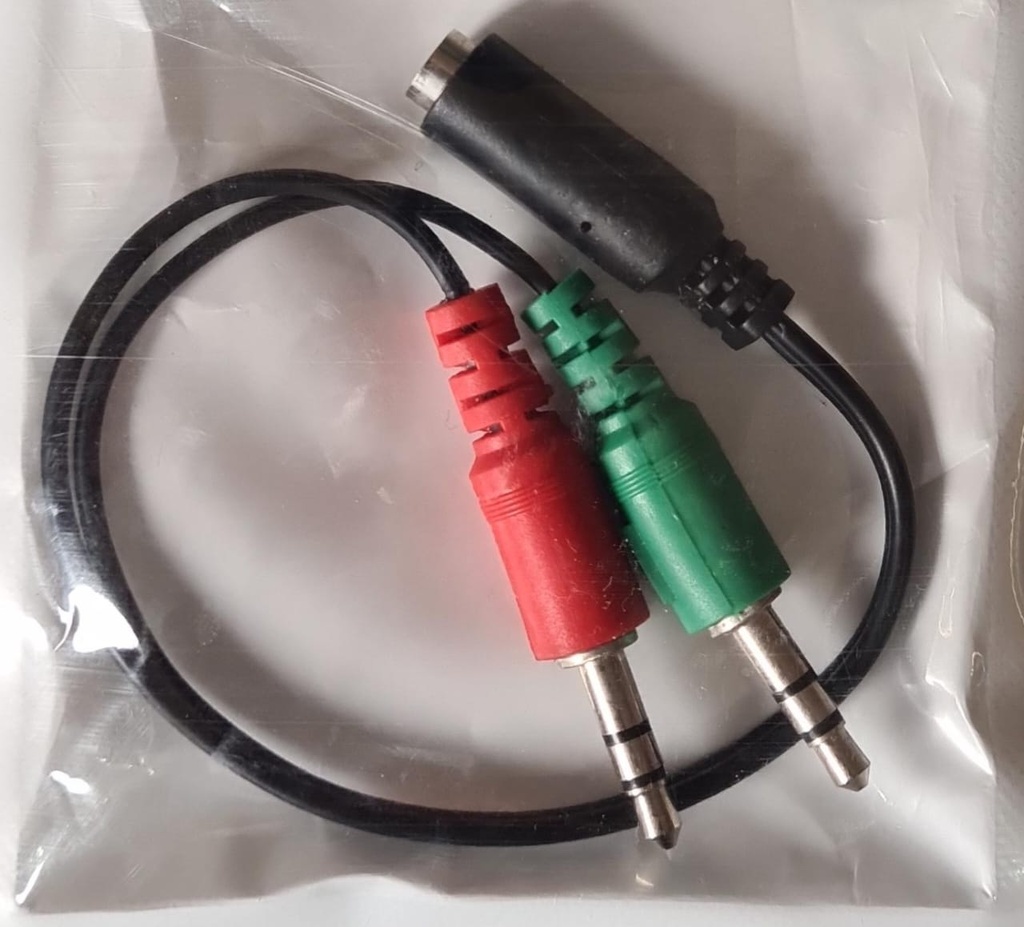 [ART497] Cable 2 Miniplug a Jack Sonido