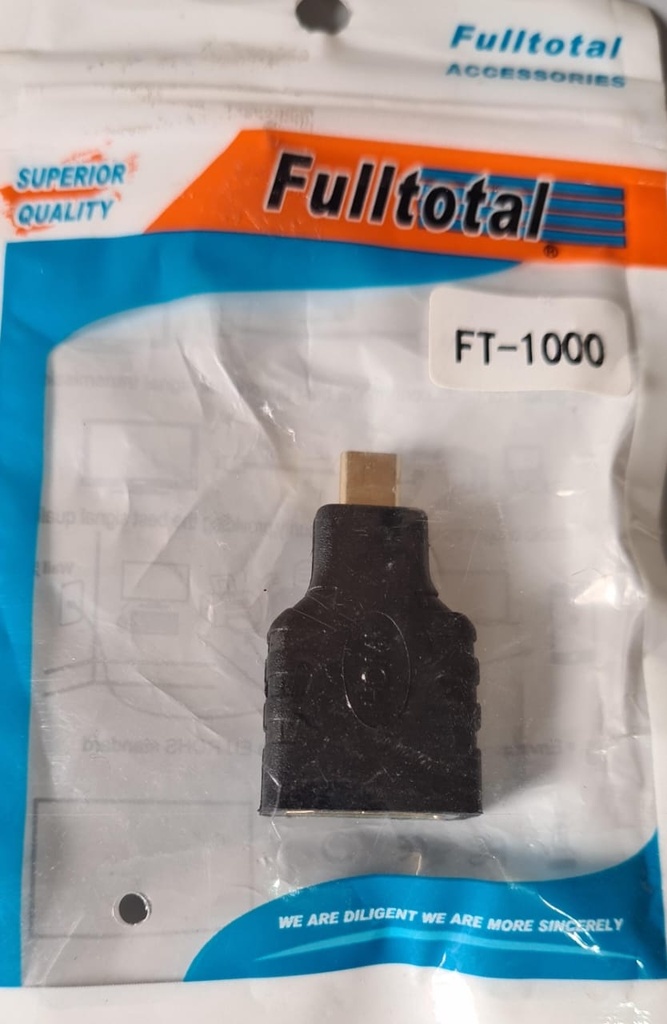 [ART499] Adaptador HDMI a Mini HDMI Ficha Conector TV a Notebook
