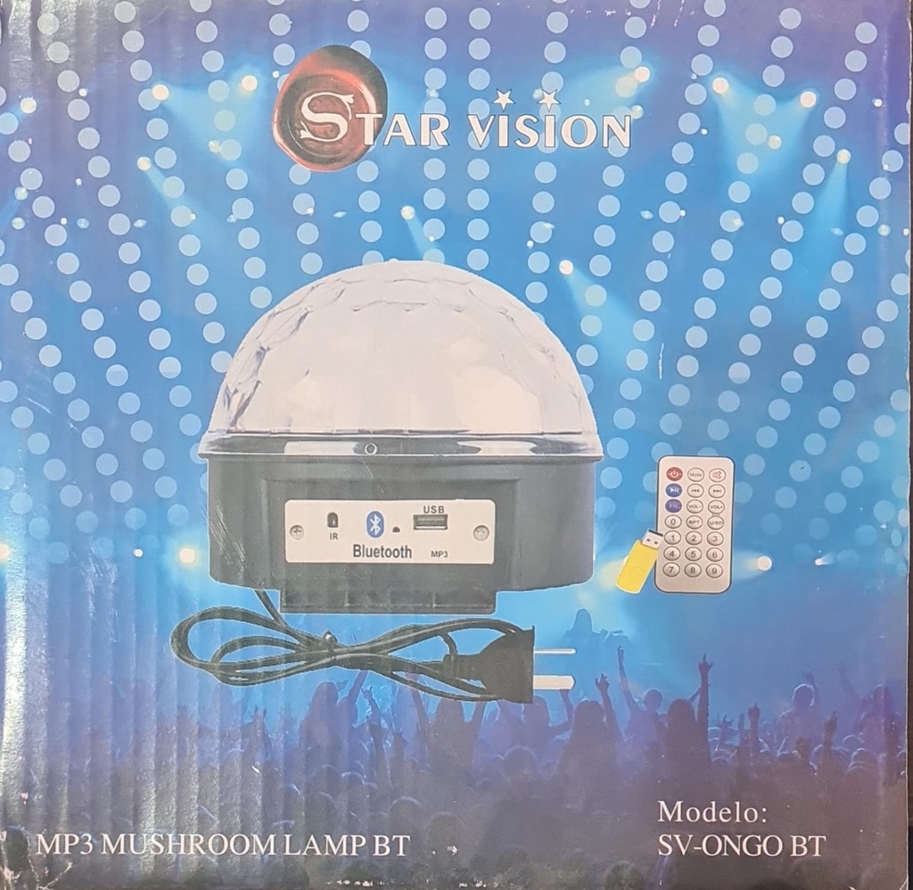 [ART1382] Bola Led Luces Parlante USB