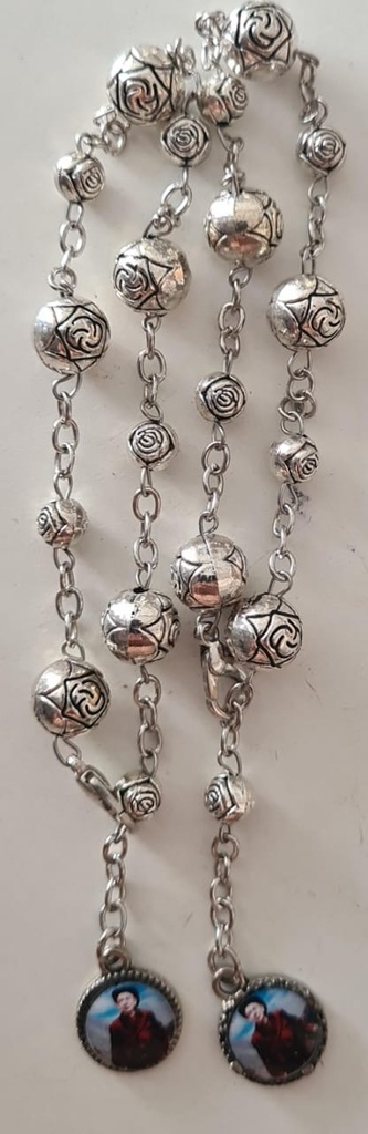 [ART656] Pulsera Rosas Brochero Grande Y Chica