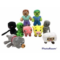 [ART668] Peluche personaje mediano (Minecraft)