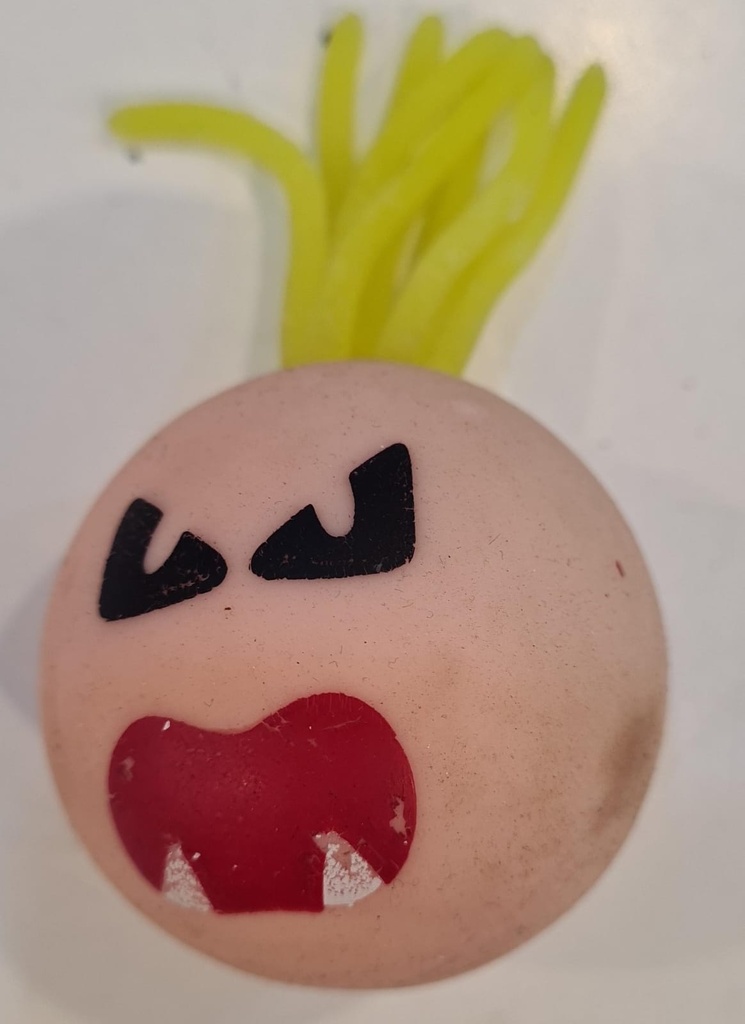 [ART754] Squishy Cabeza Con Pelos