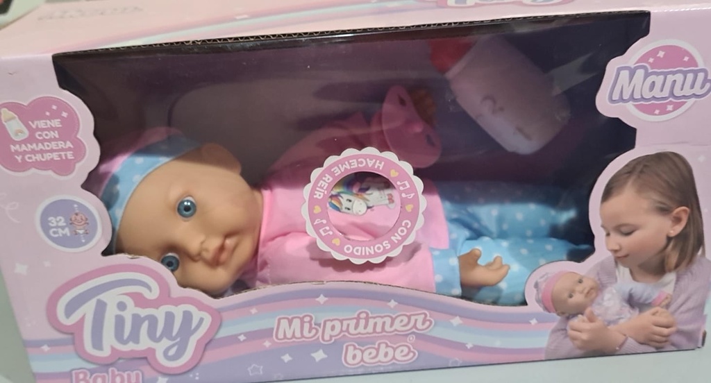 Bebote Tiny mi primer bebé Manu