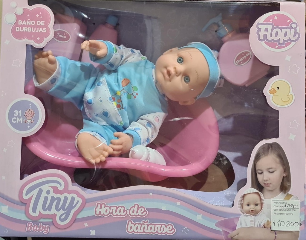 Bebote Tiny Hora De Bañarse