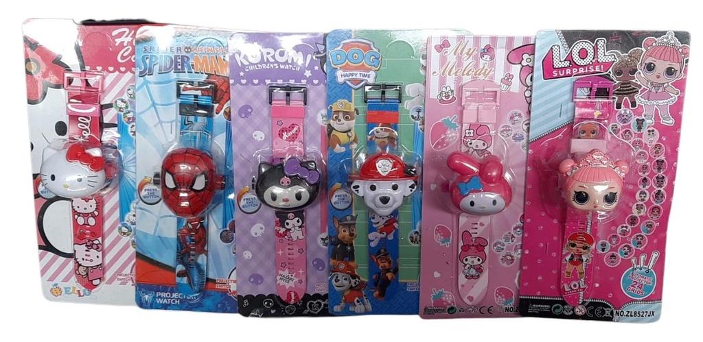 [ART823] Reloj infantil con proyector