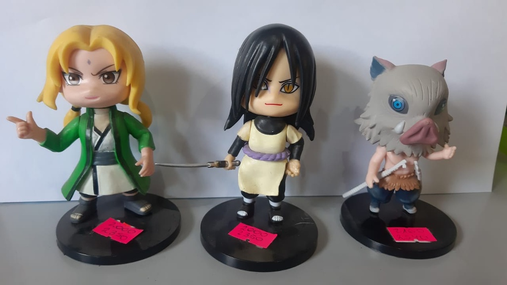 [ART850] MUÑECO DE COLECCION NARUTO/DEMON SLAYER CABEZON